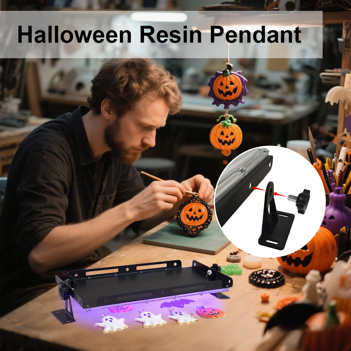 Jewelry Making Dc - 고출력 휴대용 50 96 144 LED