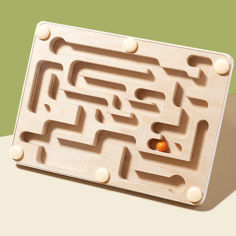 Jewelry Making Board - 작은 나무 균형 구슬 미로, 균형
