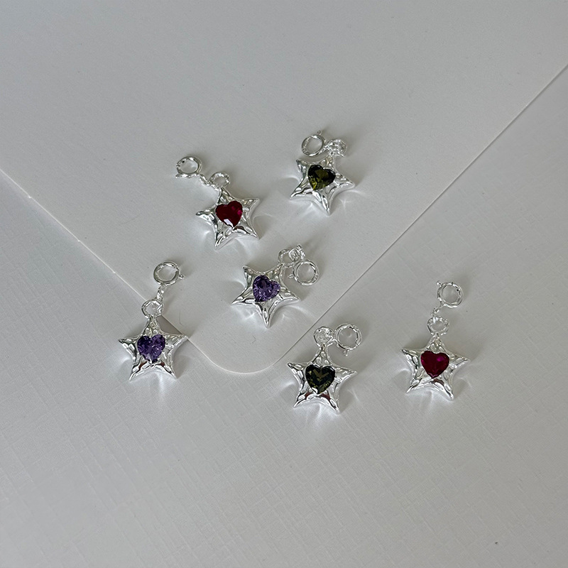 Jewelry Making In La - 925 실버 펜던트, 별 모양 펜던트,