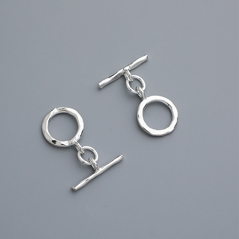 Jewelry Making In La - 925 스털링 실버 소재의 토글 잠금장치,
