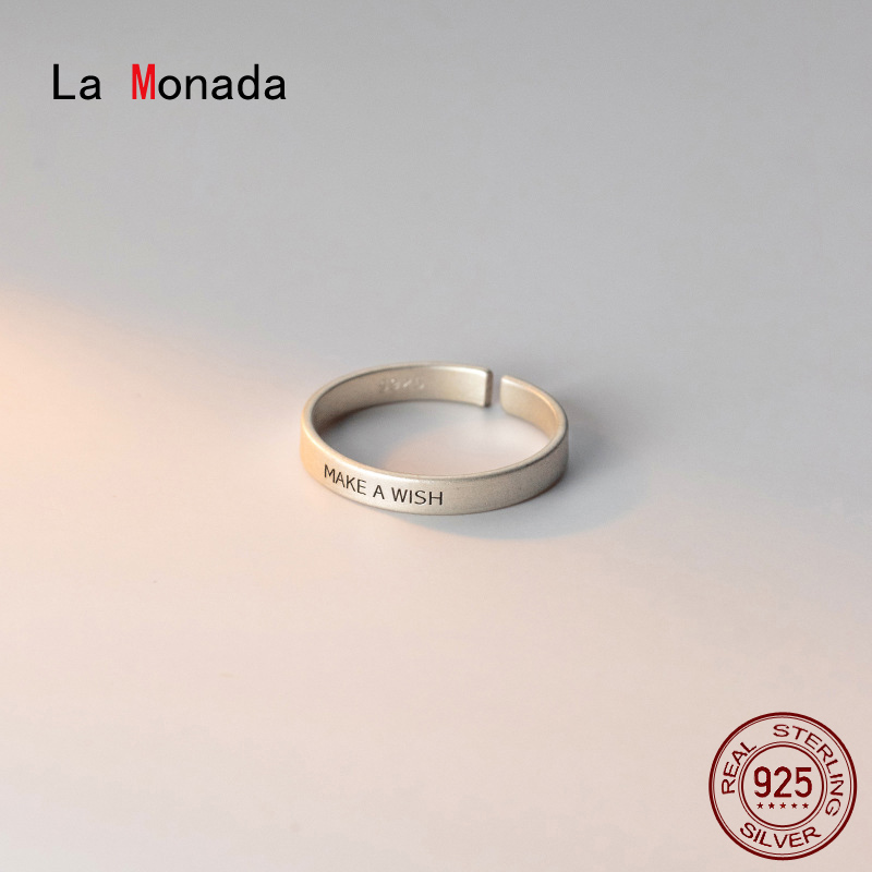 La Monada 여성용 925 실버 반지, 크기 조정 - Jewelry Making In La 리뷰 및 가격