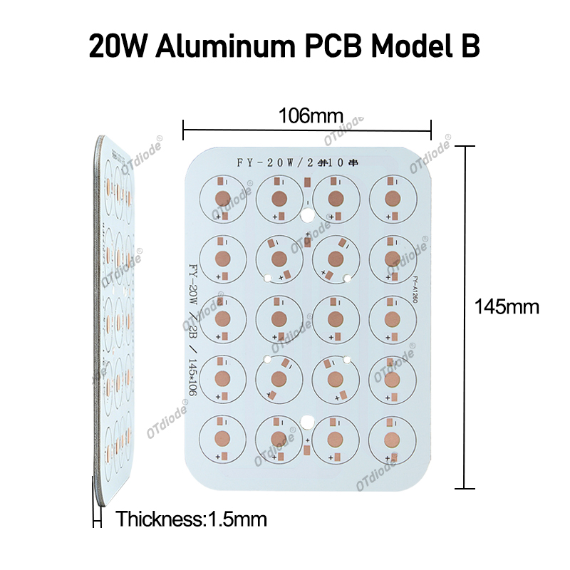 LED 알루미늄 베이스 플레이트 PCB 기판 호환 1W - Jewelry Making Board 리뷰 및 가격
