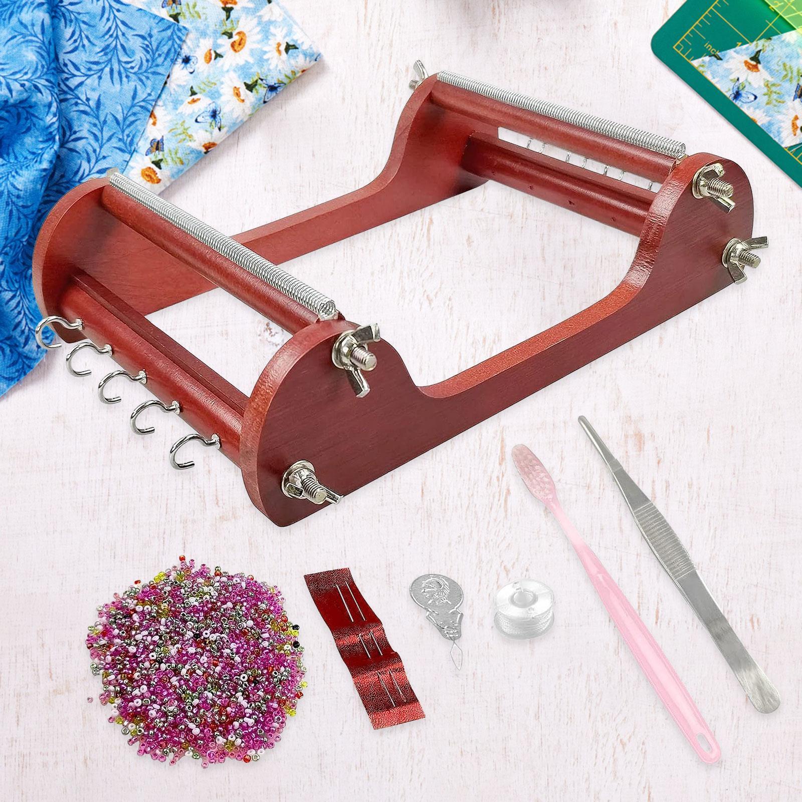 주얼리 제작 키트용 DIY 나무 비즈 직조 세트: 핀셋 - Jewelry Making Machines 리뷰 및 가격
