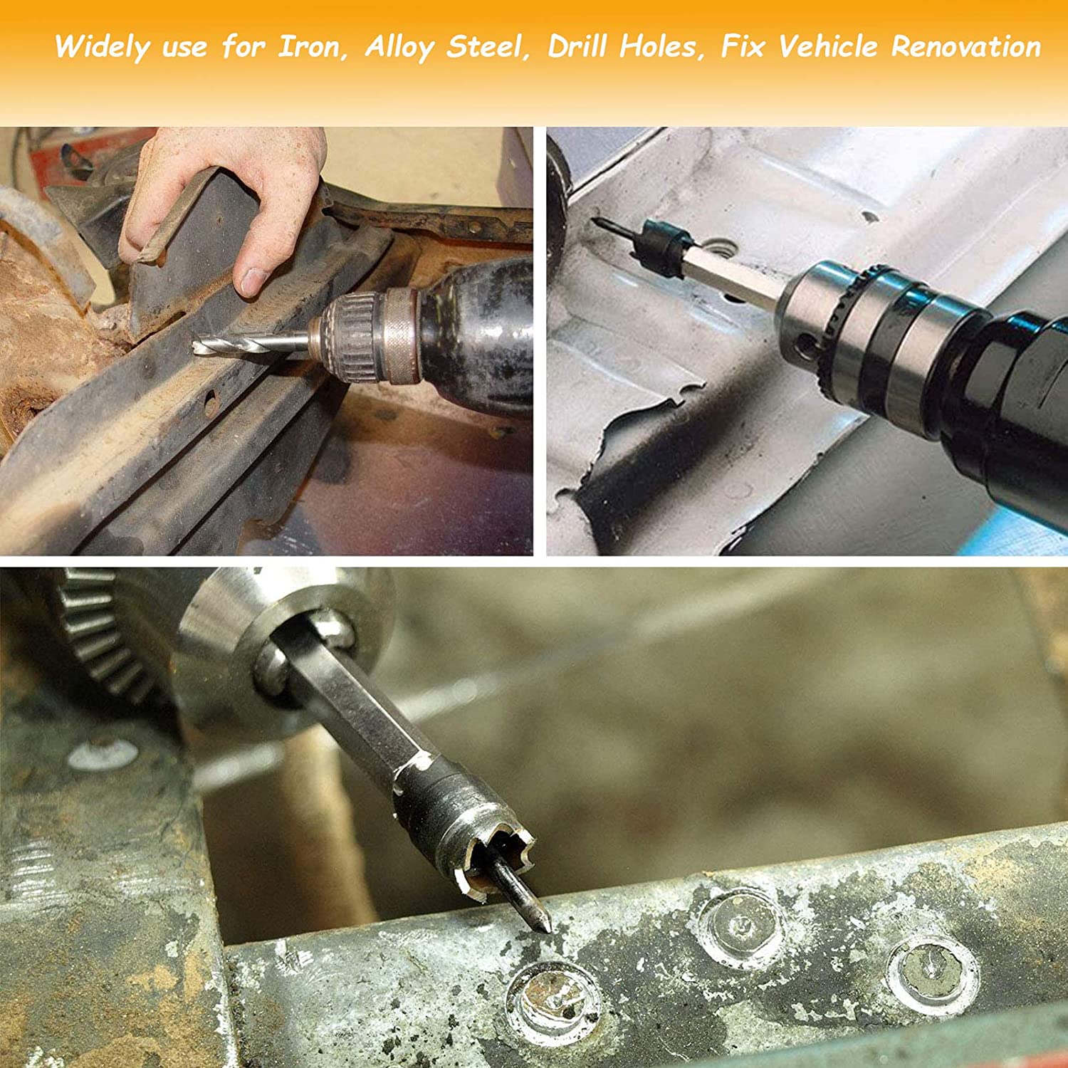 HSS 스폿 용접 커터 세트, 14 피스 양면, 전기  - Jewelry Making Drill 리뷰 및 가격