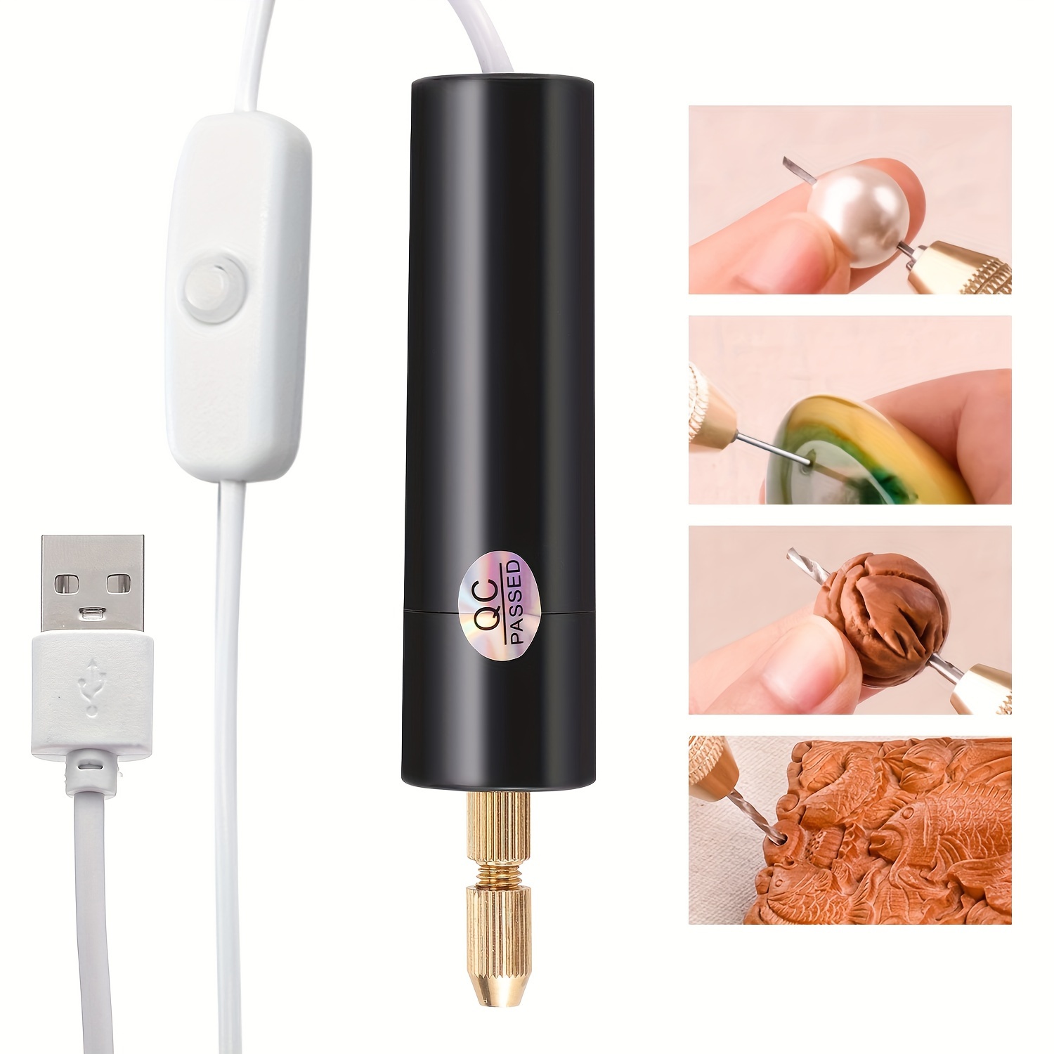 미니 전기 드릴 키트 USB 충전식 로타리 도구 조각  - Jewelry Making Machines 리뷰 및 가격