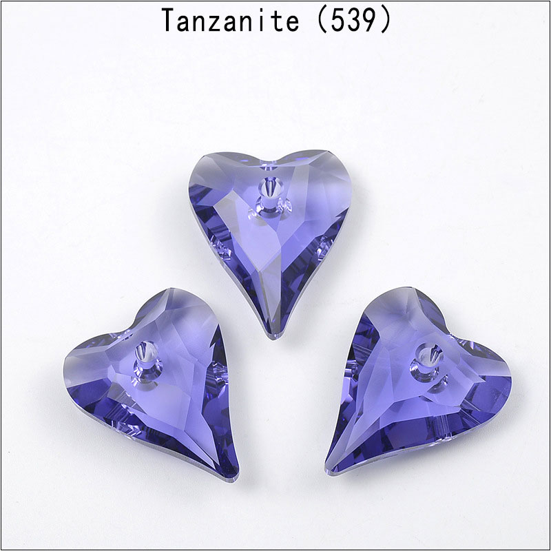 (1 조각) 오스트리아 6240 와일드 하트 펜던트 루 - Jewelry Making At Home 리뷰 및 가격